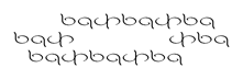 Bach Ambigram